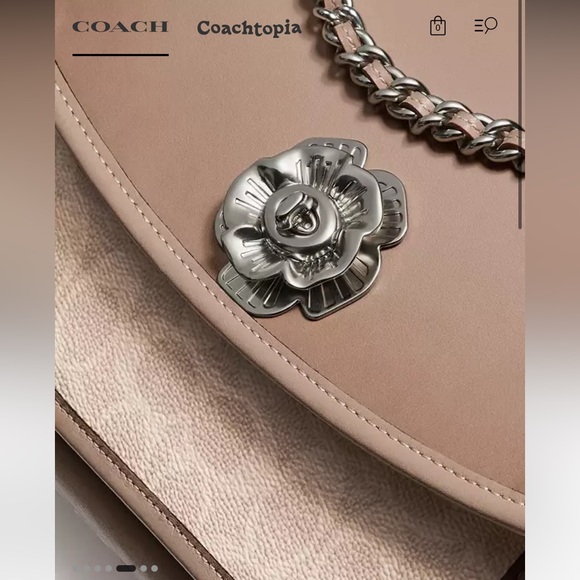 Coach Signature Parker in Sand Taupe, NWT - Picture 6 of 13